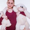 М'яка іграшка Аліна Мавпа 75см персикова - Зображення 2