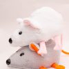 Мягкая игрушка Мышка серая 22 см - Зображення 3