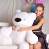 М'яка іграшка Ведмідь Бублик Аліна 110 см білий - Зображення 5