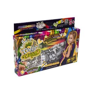 Набір для творчості "My Color Clutch", клатч-пенал-розмальовка "Кошенята" (укр)