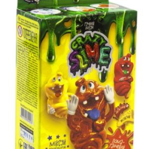 Набір для дослідів "Crazy Slime - Лизун своїми руками" (помаранчевий)