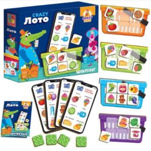 Настільна гра "Crazy KoKo: Лото Шопінг" (укр)