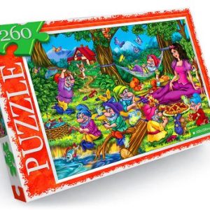 Пазли "Білосніжка і 7 гномів", 260 ел