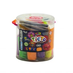 Набір для ліплення "Fluoric", 13 кольорів (укр)