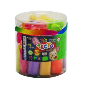 Набір для ліплення "Fluoric", 22 кольору (укр)