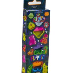 Набір для ліплення "Fluoric", 7 кольорів (укр)