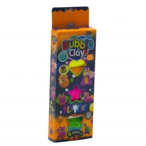 Набір для креативної творчості "Bubble Clay Fluoric" (укр)