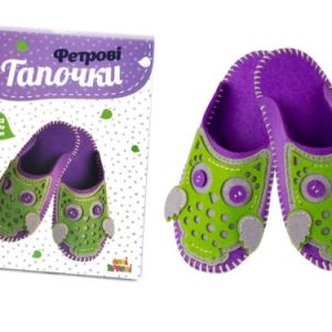 Набір для творчості "Тапочки з фетру: совята"