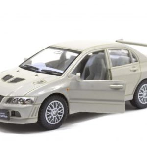 Машинка KINSMART "Mitsubishi Lancer Evolution" (сріблястий)