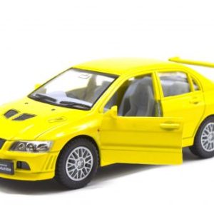 Машинка KINSMART "Mitsubishi Lancer Evolution" (жовтий)