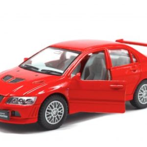 Машинка KINSMART "Mitsubishi Lancer Evolution" (червона)