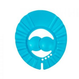 Захисний козирок для миття і стрижки волосся (блакитний)