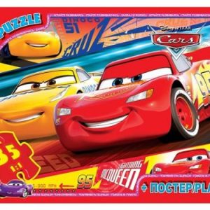 Пазли "Тачки", 35 ел