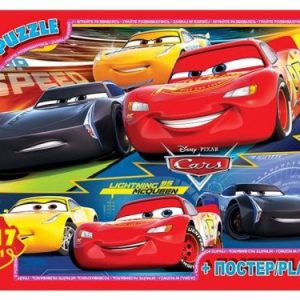 Пазли "Тачки", 117 ел