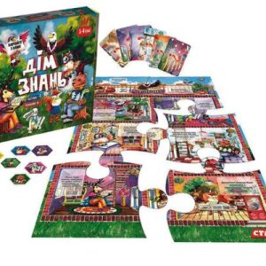 Настільна гра "Будинок знань" (укр)