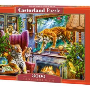 Пазли "Тигри будинку", 3000 елементів
