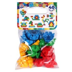 Пластикова мозаїка 40 деталей