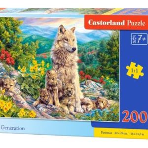 Пазли "Нове покоління", 200 елементів