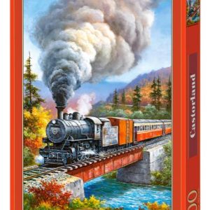 Пазли "Старовинний поїзд", 500 елементів