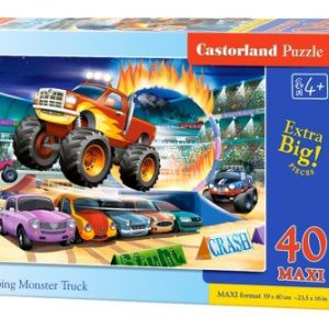 Пазли Максі "Трюки на джипі", 40 елементів