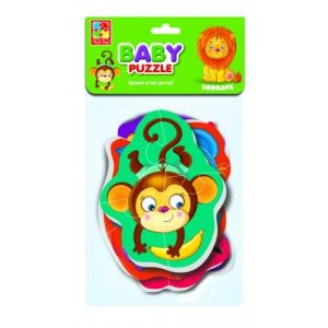 Бебі пазли "Детениші.Зоопарк"