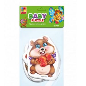 Бебі пазли "Пушистіки" (укр.)