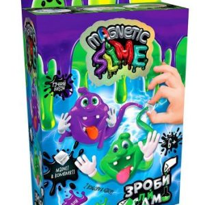 Слайм "Зроби сам", фіолетовий і зелений (укр)