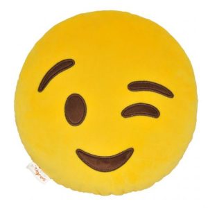 Подушка емоджі "Flirt"