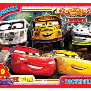 Пазли "Тачки", 70 ел