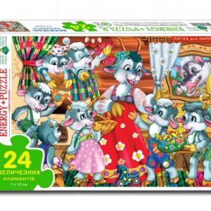 Гра - пазл "Семеро козенят" 24 елемента