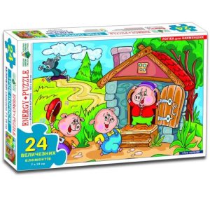 Гра - пазл "Троє поросят" 24 елемента