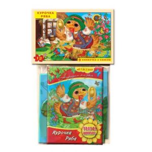 Гра - пазл "Курочка Ряба" 12 елементів