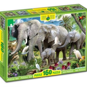 Пазл "Слони" 160 елементів