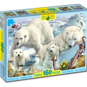 Пазл "Білі ведмеді" 160 елементів