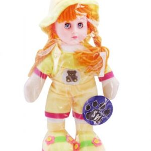 Музична плюшева лялька (жовтий) рос. звучення