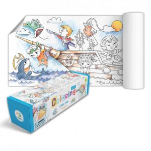 Раскраска-постер "Пірати"