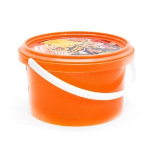 Кінетичний пісок "Stretch Sand", 400 г, укр (помаранчевий)