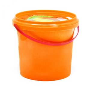 Кінетичний пісок "Stretch Sand", 700 г, укр (помаранчевий)