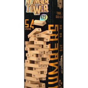 Настільна гра "Number Tower" укр