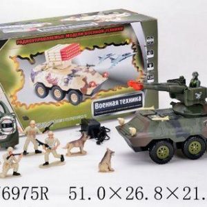 Танк з солдатами, муз.свет.кор.51 * 26,8 * 21,7