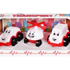 Іграшка міні транспорт, 3 елементи
