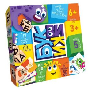 Настільна гра "Буквікі" (укр)