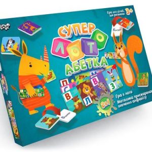 Настільна гра "Суперлото. Азбука" укр