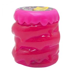 Слайм з блискітками (рожевий) укр