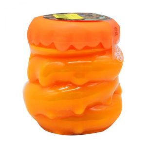 Слайм з блискітками (помаранчевий) укр