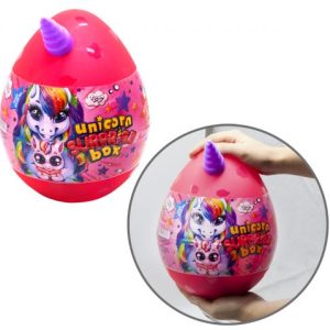 Іграшка-сюрприз "Unicorn Surprise Box", укр (малиновий)