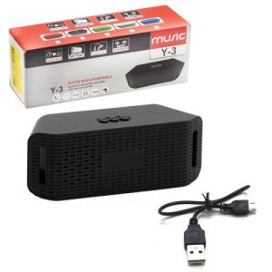 Бездротова колонка "Y-3: Music", чорний