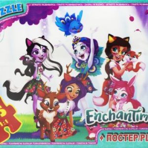 Пазли з серії "Enchantimals", 35 ел