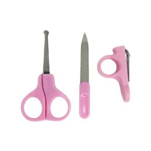 Дитячий манікюрний набір, рожевий