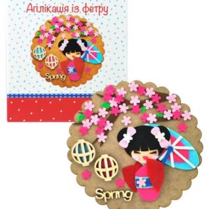 Набір для творчості "Аплікація з фетру. Spring"